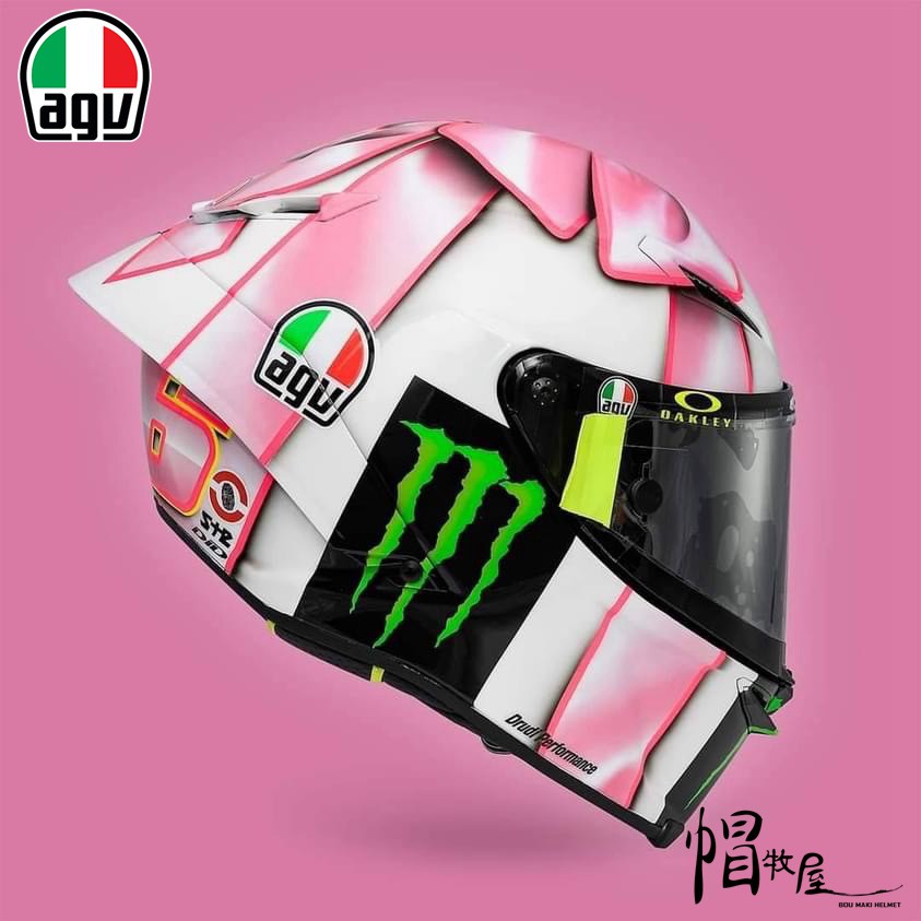 【帽牧屋】『限量預購』AGV PISTA GP RR MISANO 2021 全罩安全帽 碳纖 粉色 蝴蝶結 訂金賣場