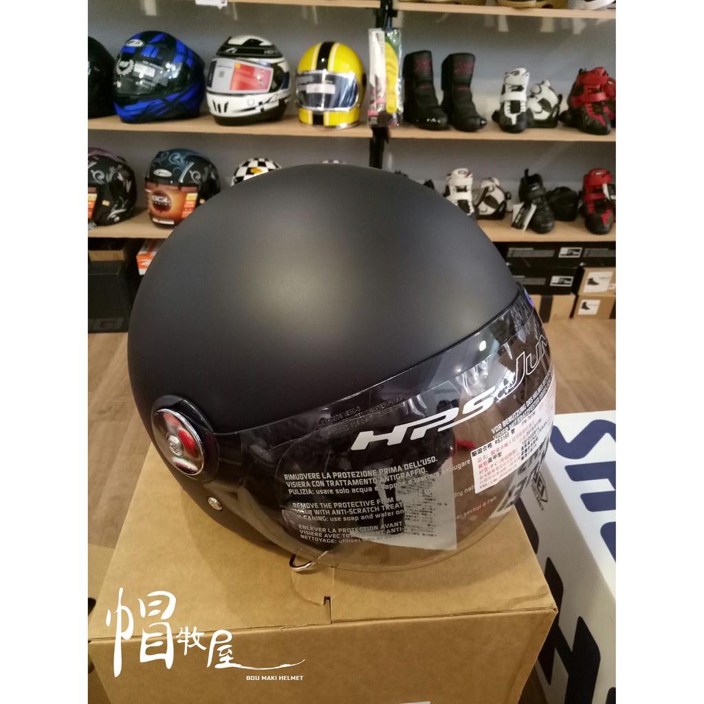 【帽牧屋】海鳥牌 PENGUIN PN-781M 3/4罩安全帽 內襯全可拆 半罩 消光黑