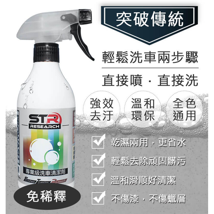 【帽牧屋】STR-PROWASH 專業級洗車清潔劑 洗車精 洗車劑 極強去汙力 全色系通用 環保不傷烤漆