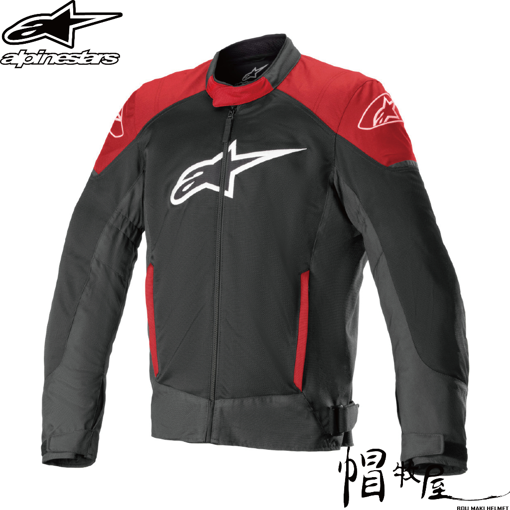 【帽牧屋】A星 alpinestars T-SP X AIR JACKET ASIA 防摔衣 防摔夾克 黑紅色 夏季款