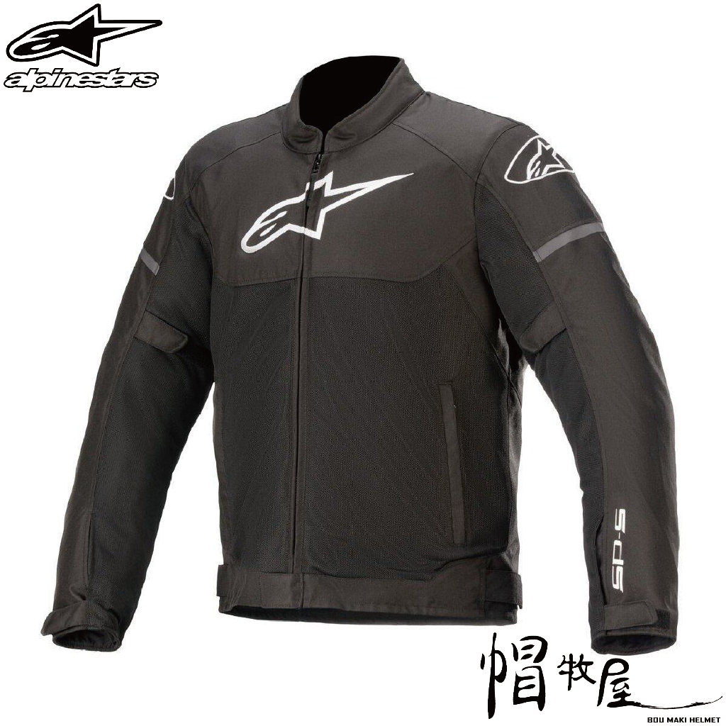 【帽牧屋】A星 alpinestars T-SP S AIR JACKET 防摔衣 防摔夾克 黑色 夏季款