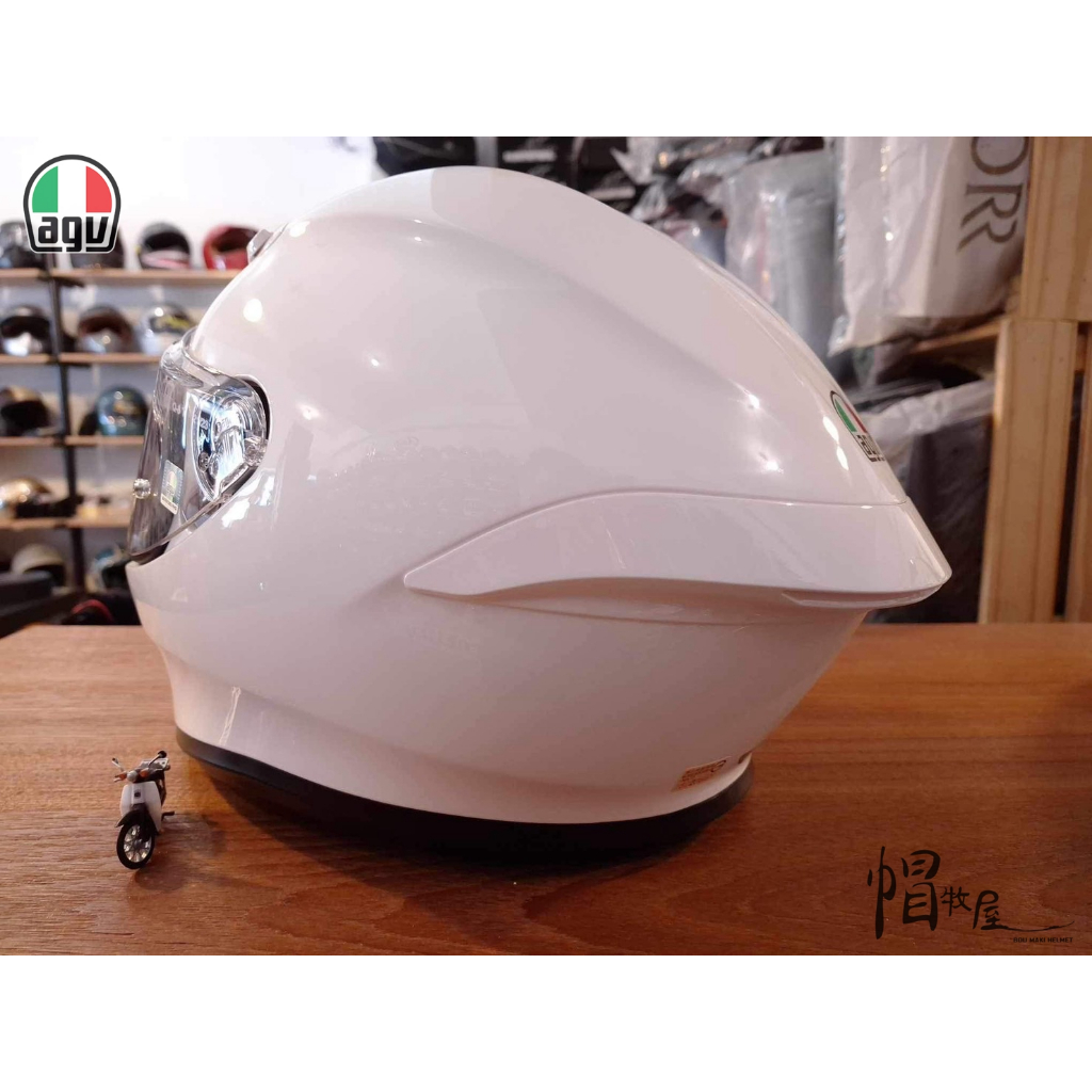 【帽牧屋】義大利 AGV K6S 安全帽 全新改款 限量 雙D扣 素白 全罩