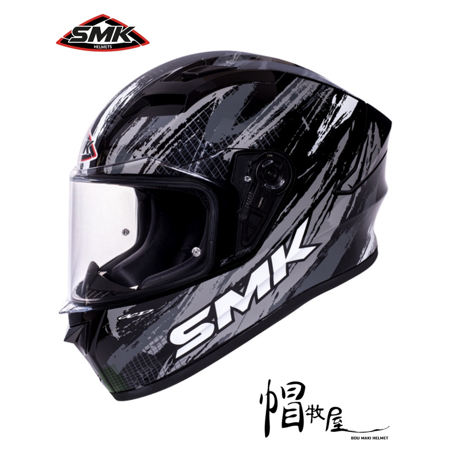 【帽牧屋】SMK STELLAR METORITE GL266 全罩 安全帽 雙D扣 內襯全可拆 侵略者