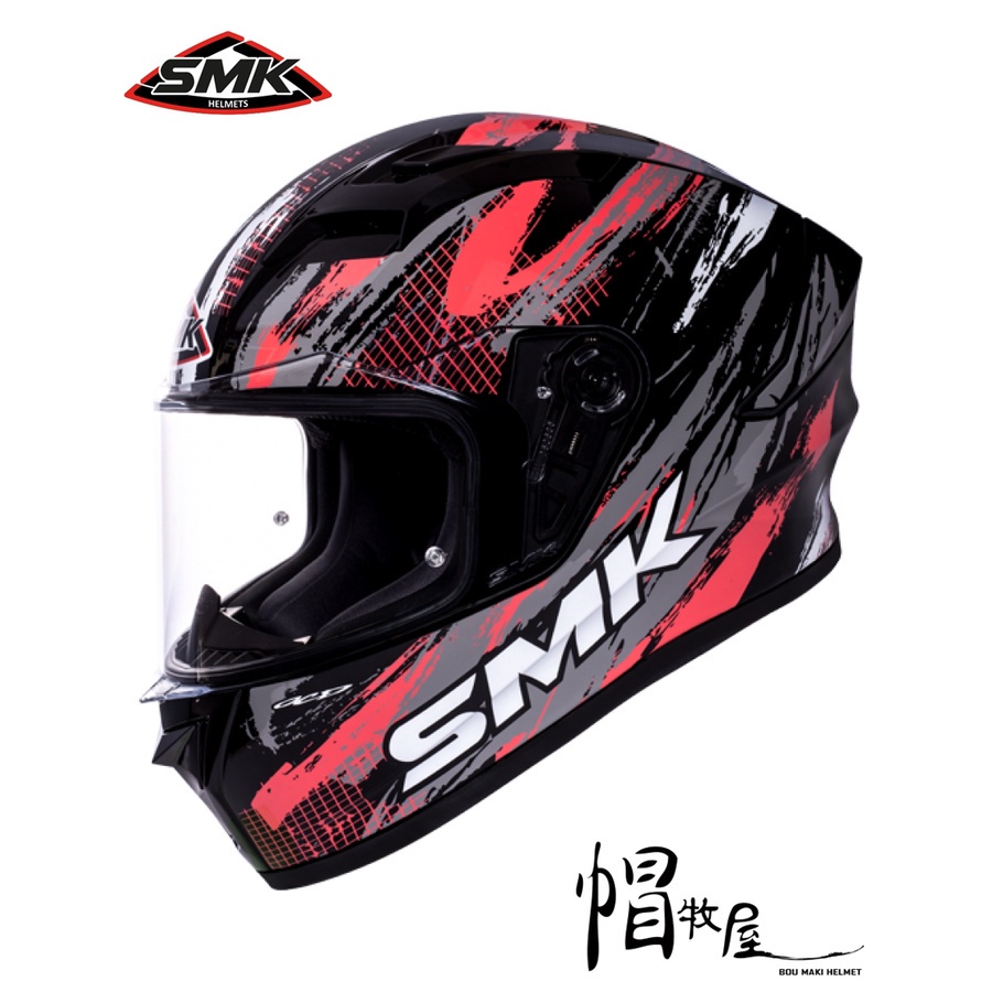 【帽牧屋】SMK STELLAR METORITE GL236 全罩 安全帽 雙D扣 內襯全可拆 侵略者