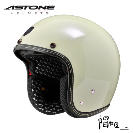 【帽牧屋】ASTONE SP3 3/4罩 安全帽 半罩 復古 內藏墨片 檸檬雪酪