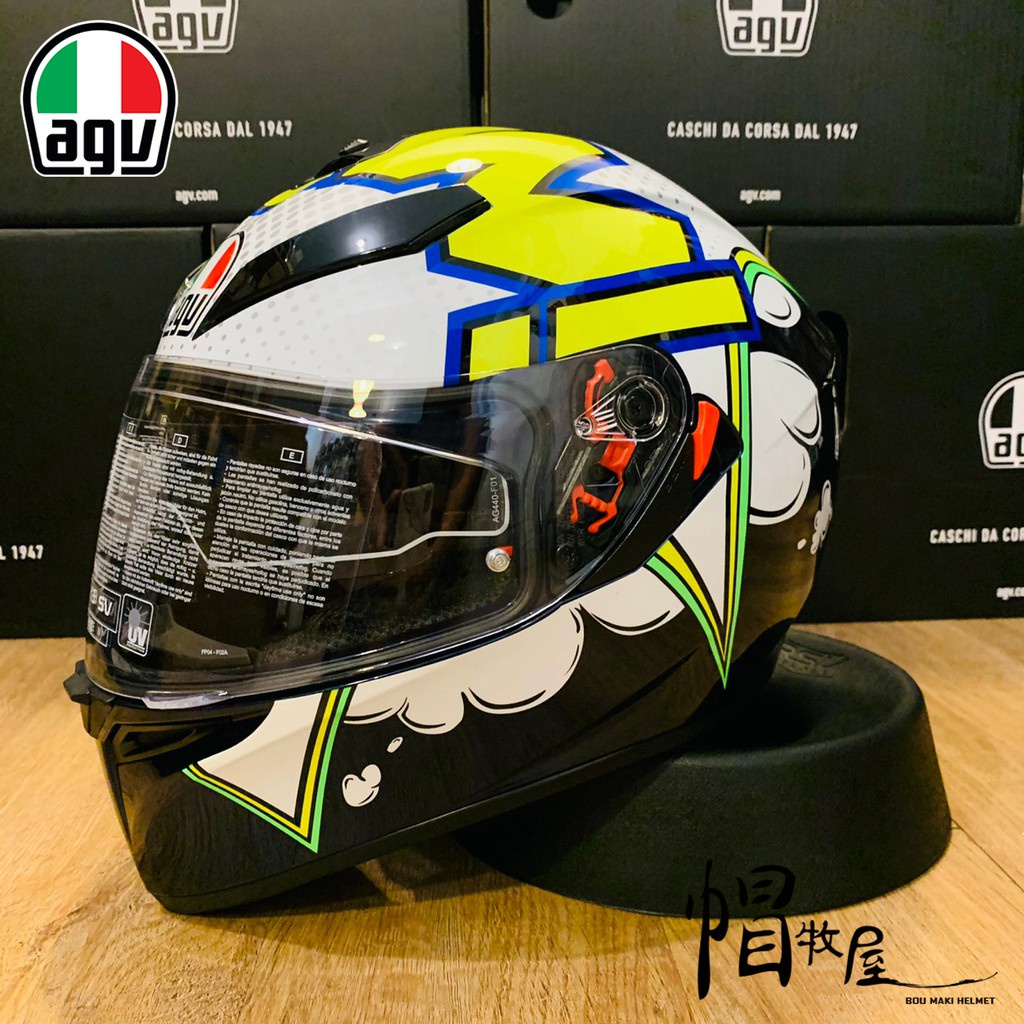 【帽牧屋】 義大利 AGV K3-SV Bubble 泡泡 亞洲版 全罩式安全帽 內墨片 內襯全可拆 雙D扣