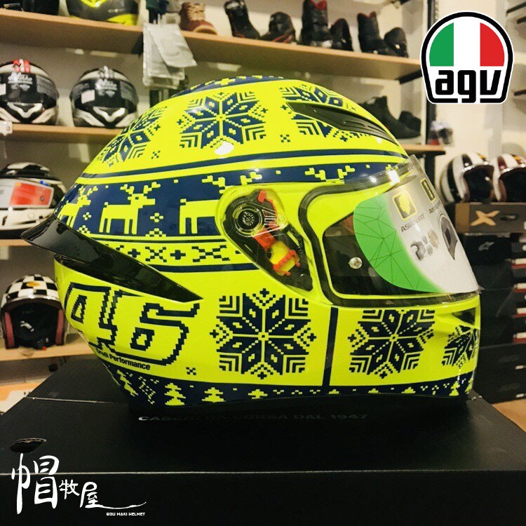 【帽牧屋】『預購』義大利 AGV K1 Wintertest 2015 雪花帽 亞洲版 全罩安全帽 內襯全可拆 透氣